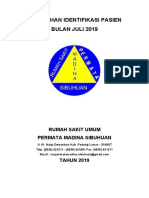 12 Indikator Kepatuhan Identifikasi Pasien