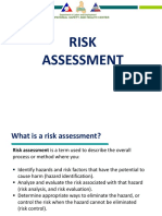 Day 2 - Risk Assessment