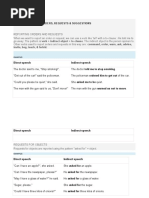 (Lecture 17) Reported Speech - Orders & Requests