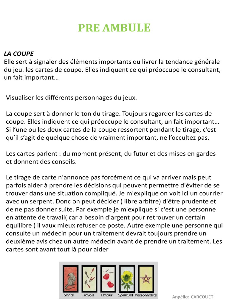 Oracle Gé Nouvelles Méthodes De Tirages Pdf Barbier Gerard-1-Oracle-Gé-Méthode Tirage | PDF | Amour | Bonheur