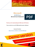 Microsoft: AZ-900 Exam
