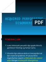 Acquired Perforating Disorders