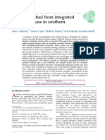 Aviation biofuel from integrated2016