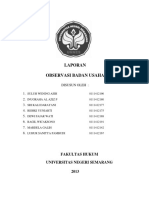 Observasi PT CV Firma Ud