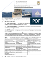 Notification Indian Coast Guard Navik DB GD Yantrik 02 2022 Batch