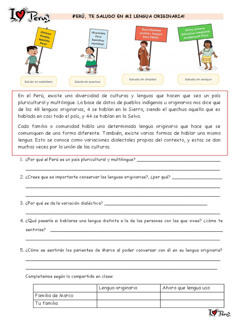 Ficha de Personal Social | PDF