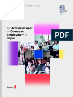 An On In: Overview Paper Overseas Employment Nepal