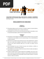 Regulamento Do Concurso