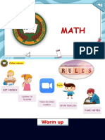 Area and Perimeter - PPT