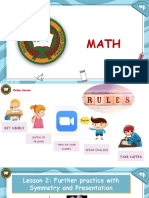 3CCS Topic 1 Symmetry Lesson 2