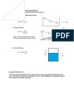 Horizontal Motion : Rectilinear Translation (Moving Vessel)