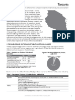 Tanzania: I. Prevalence and Sectoral Distribution of Child Labor