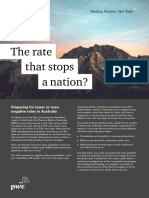 The Rate That Stops A Nation?: Preparing For Lower or Even Negative Rates in Australia