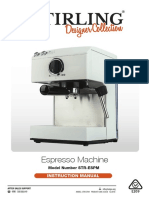 Espresso Machine - Instruction Manual