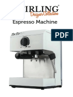 Espresso Machine - Quick Start Guide