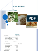 Financial Report: Prepared By: Jackielou R. Gallarde