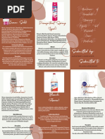 Brochure in Household Cleaning Agents and Personal Care Products