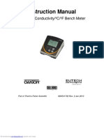 Instruction Manual: CON 700 Conductivity/ºC/ºF Bench Meter