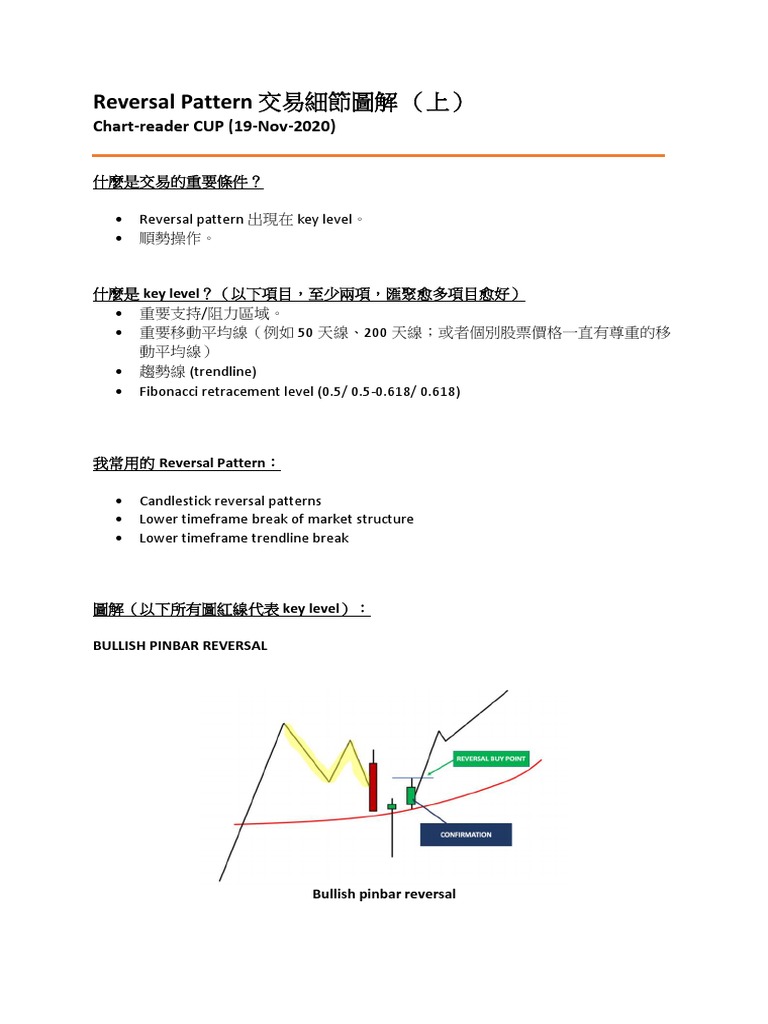 Reversal Pattern 細節圖解（上） | PDF