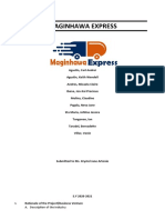 Maginhawa Express - Business Plan