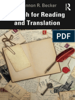 French For Reading and Translation