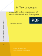 Selves in Two Languages - Bilinguals' Verbal Enactments of Identity in French and Portuguese