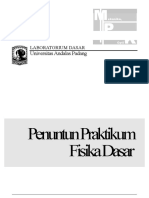 Download Modul Praktikum Laboratorium Fisika Dasar by d-fbuser-44871349 SN51641436 doc pdf