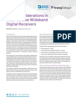 SFDR Considerations in Multi-Octave Wideband Digital Receivers