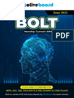 Bolt Monthly Current Affairs - June 2021