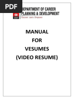 3 - Tips On Making VESUME