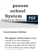 Share Japanese Educational System