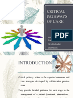Critical Pathways of Care