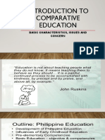 Introduction To Comparative Education