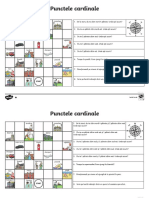 Punctele Cardinale - Fisa de Lucru Diferentiata Cu Completare Digitala