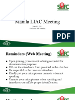 Manila LIAC Meeting 030921