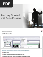 Getting Started: With Adobe Presenter