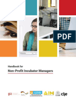 Handbook for Incubator Managers