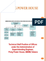 Pong Power House As On 23.04.2021