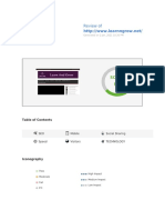 WWW Learnngrow Net-Report