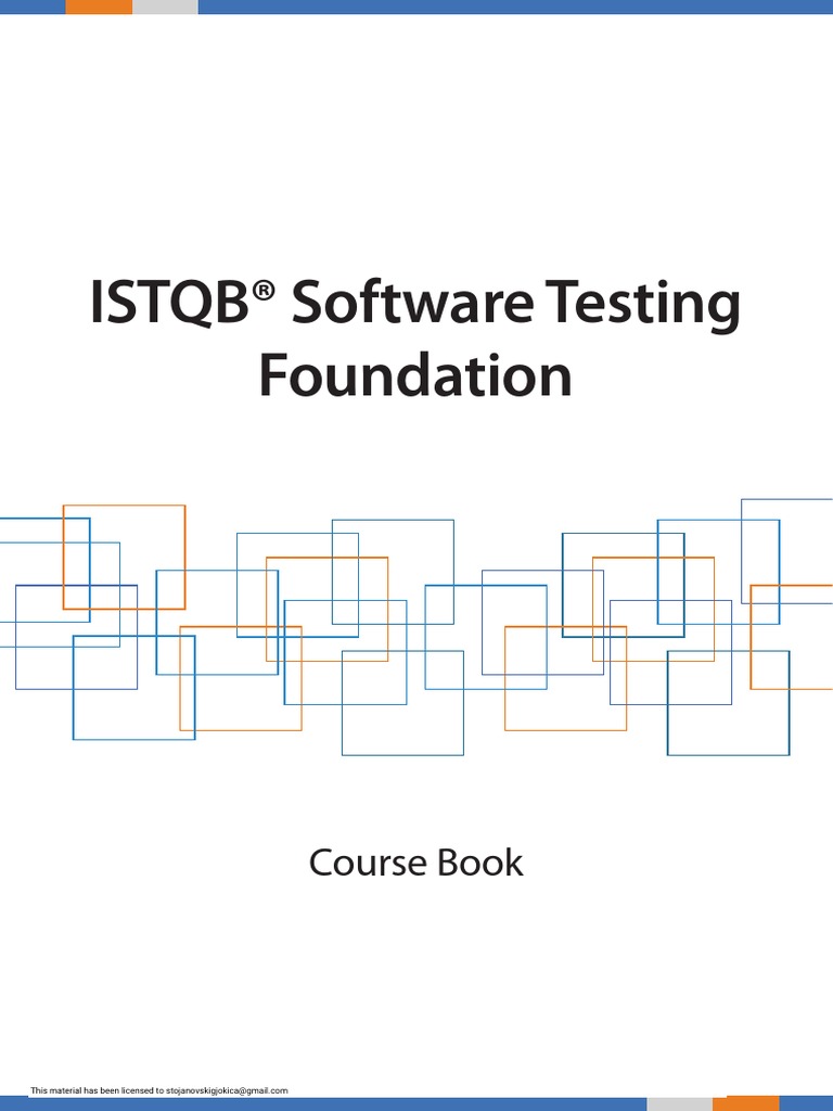 ISTQB® Software Testing Foundation Course Book Download Free PDF