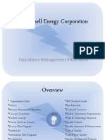J.Mitchell Energy Corporation - Assignment One