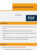 Theory of Consumer Choices