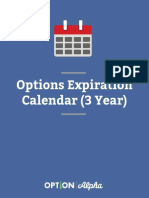 3 Year Expiration Calendar