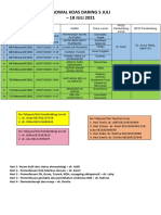 Jadwal Koas Daring 5 Juli-18 Juli