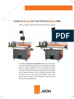 ATOM Flashcut EASY Series Models 222 888 Brochure