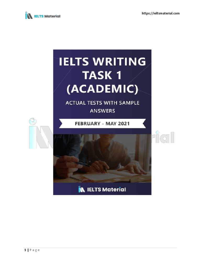 IELTS Academic Writing Task 1 Tests 2021 | PDF | International English ...