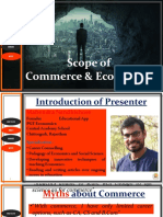 Scope of Commerce by Mahendra Nandkishore