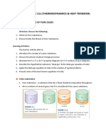 Module in Ensc 211 (Thermodynamics & Heat Transfer) : Lesson 3: Properties of Pure Gases