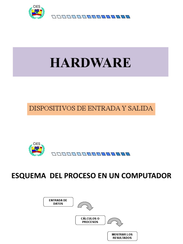 Segunda Sesion Hardware | PDF | Hardware de la computadora | Unidad ...