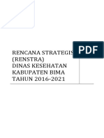 RENSTRA DINKES KAB BIMA 2016-2021 Revisi 1
